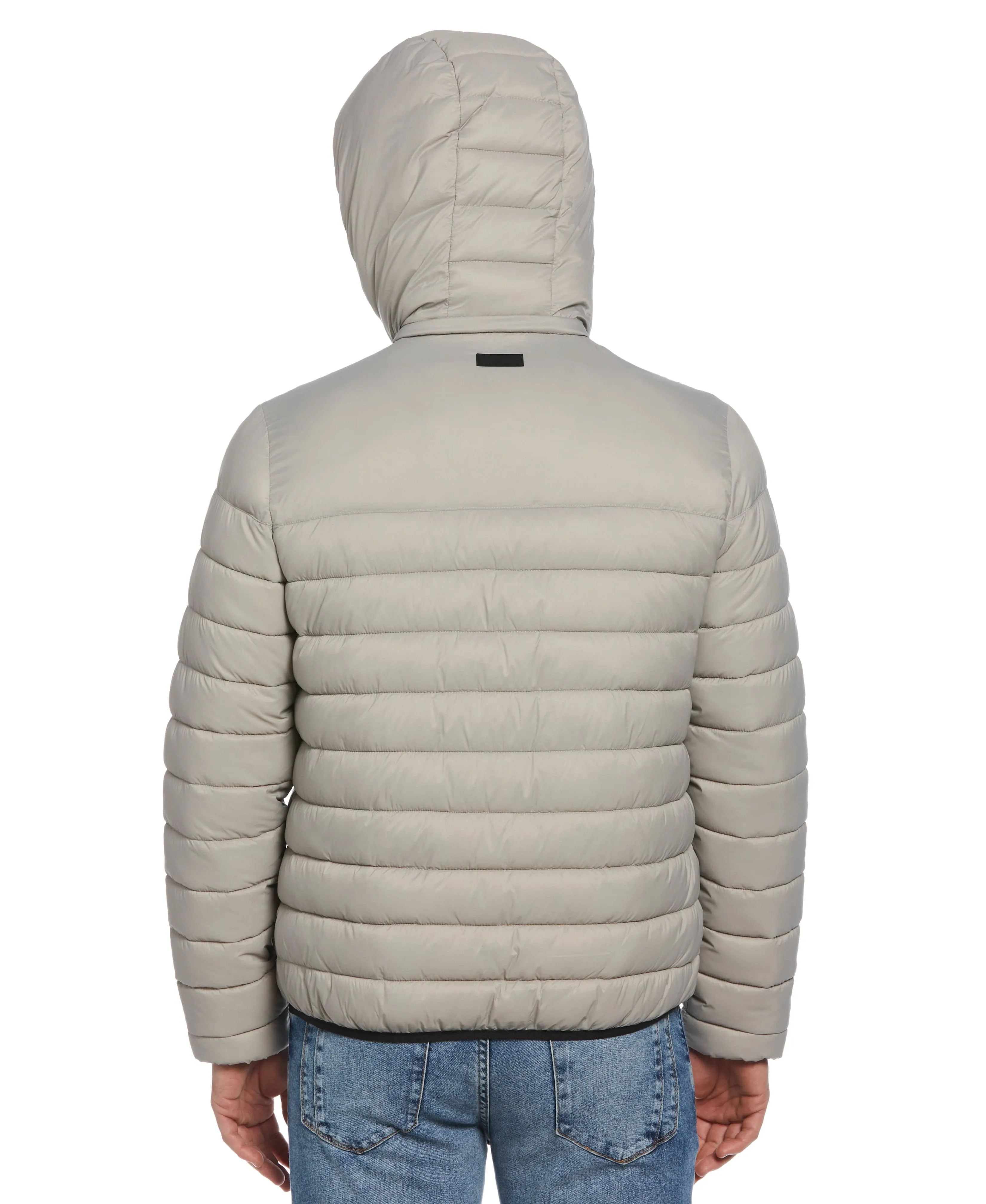 Lightweight Hooded Puffer Jacket