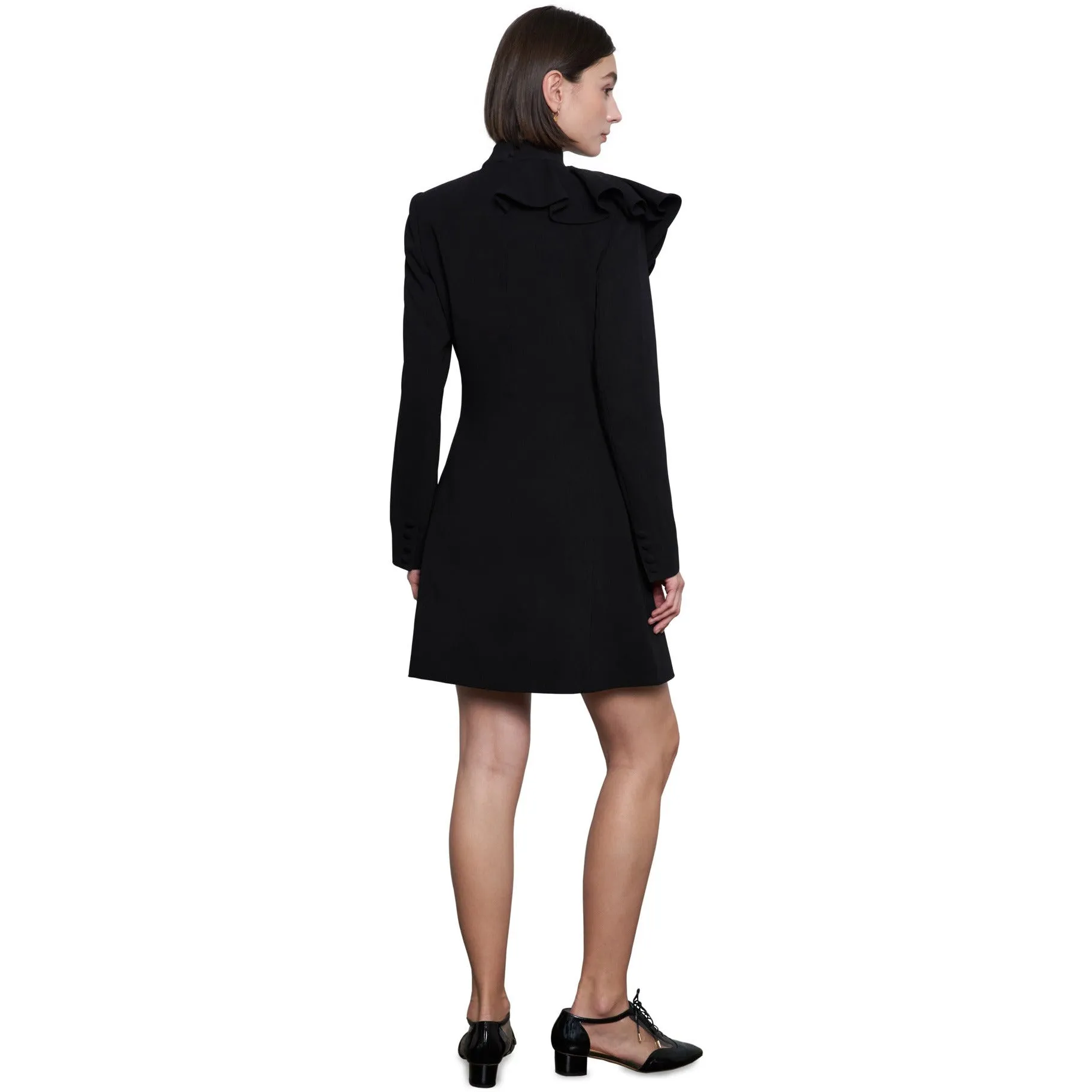 Lima Ruffled blazer dress