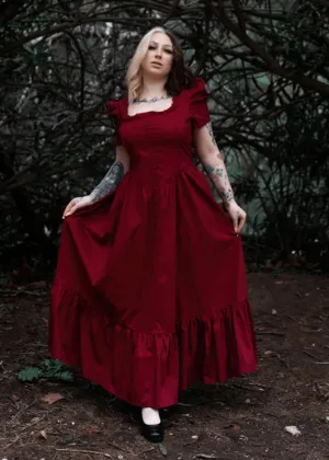 Lively Ghosts Versailles 70's Dress Red
