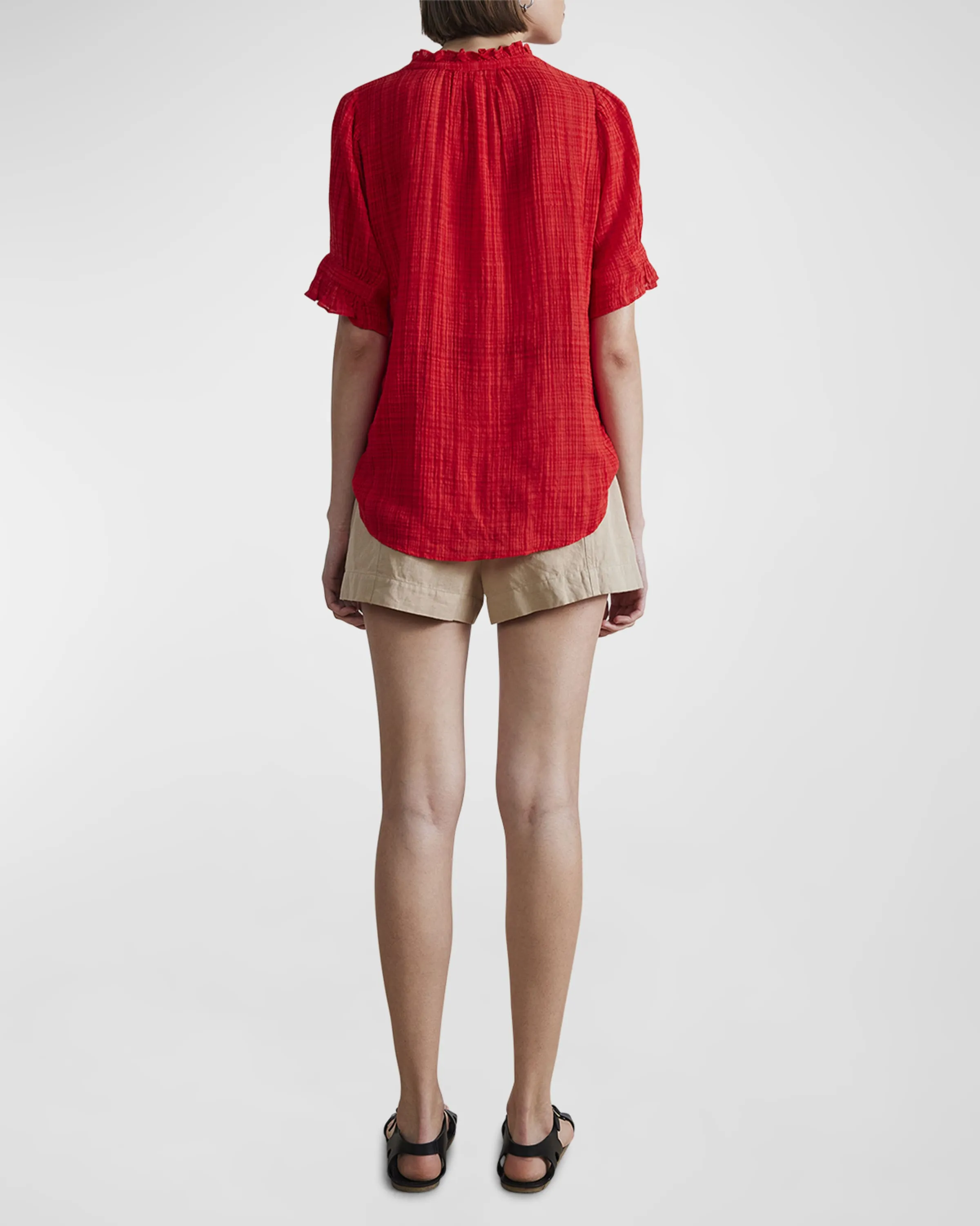 Los Altos Shadow Stripe Top