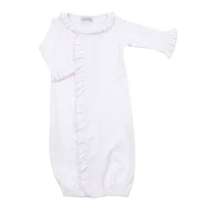 Magnolia Baby Girls Soft Pima Cotton Tiny Dot Converter Gown Preemie & Newborn