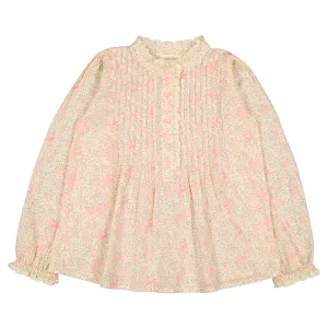Mariannette Romantic Flower Blouse