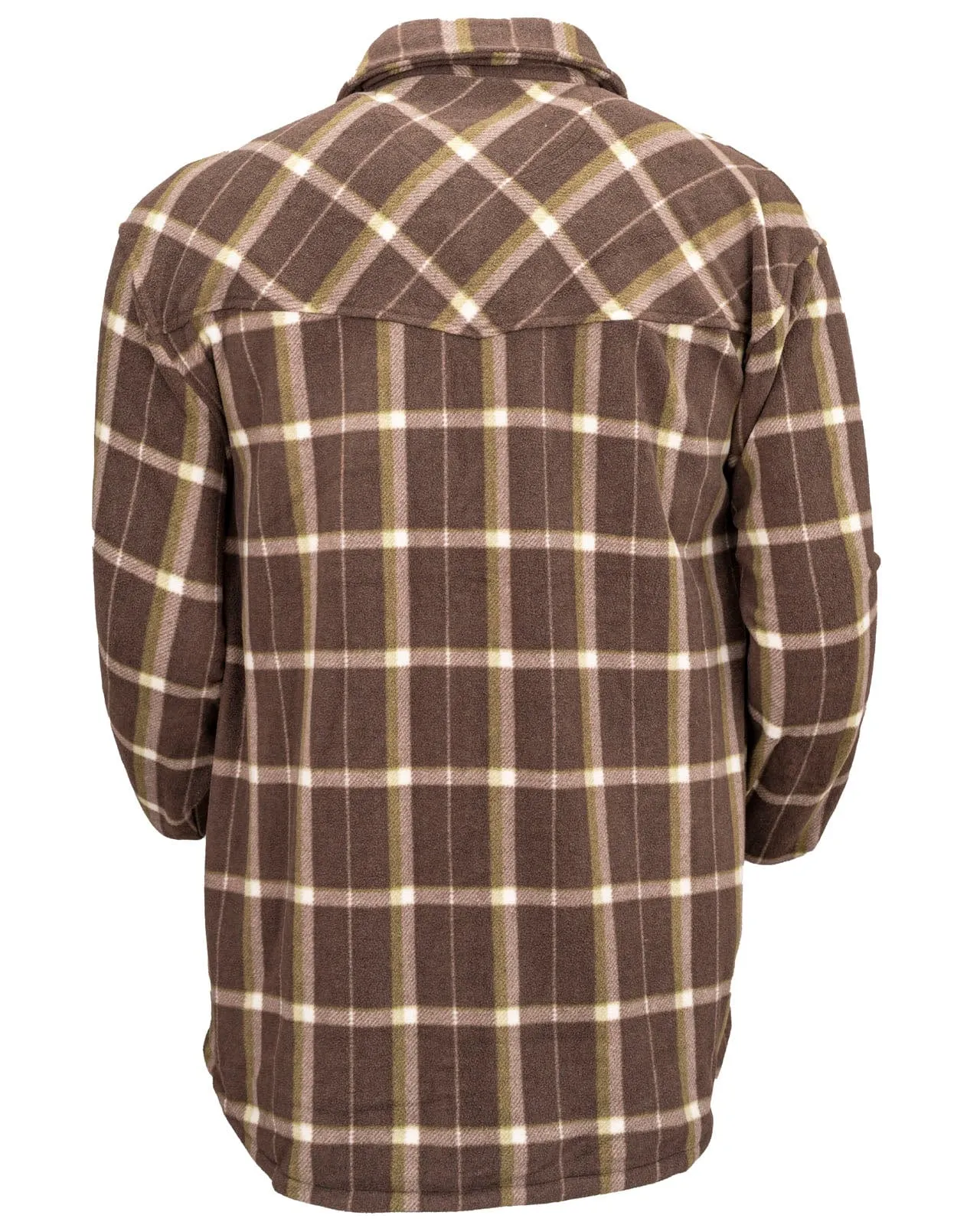 Men’s Chad Button up Fleece Big Shirt