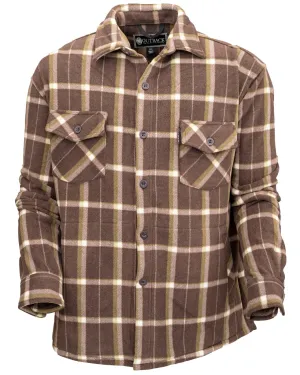 Men’s Chad Button up Fleece Big Shirt