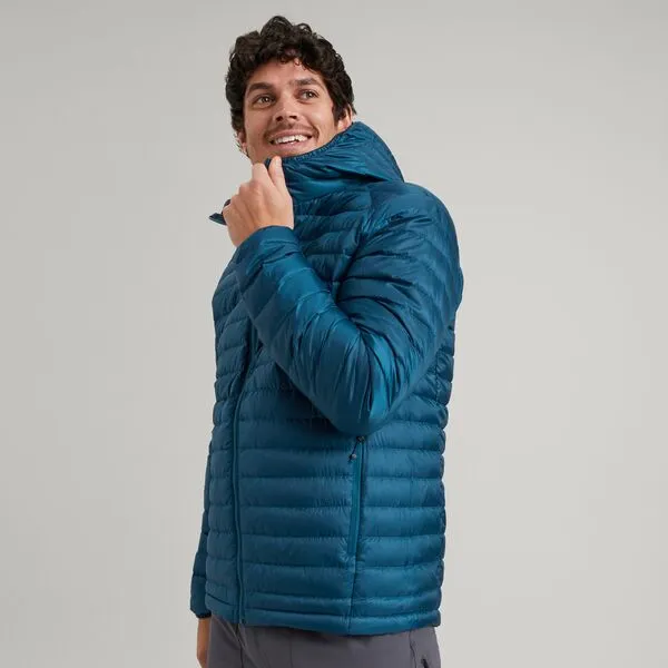 MEN'S HELI R HOODED DOWN JACKET