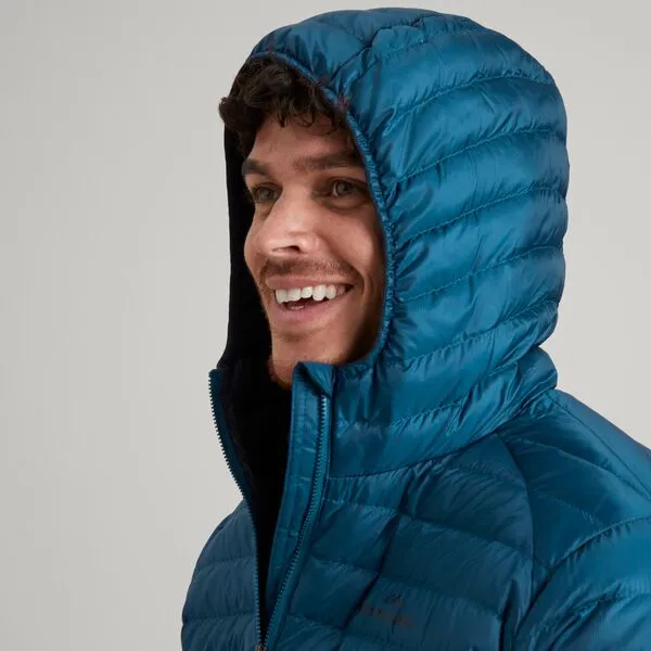 MEN'S HELI R HOODED DOWN JACKET