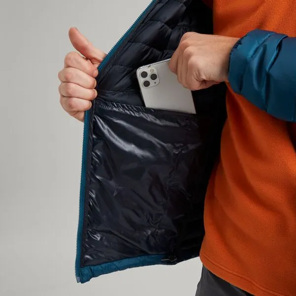MEN'S HELI R HOODED DOWN JACKET