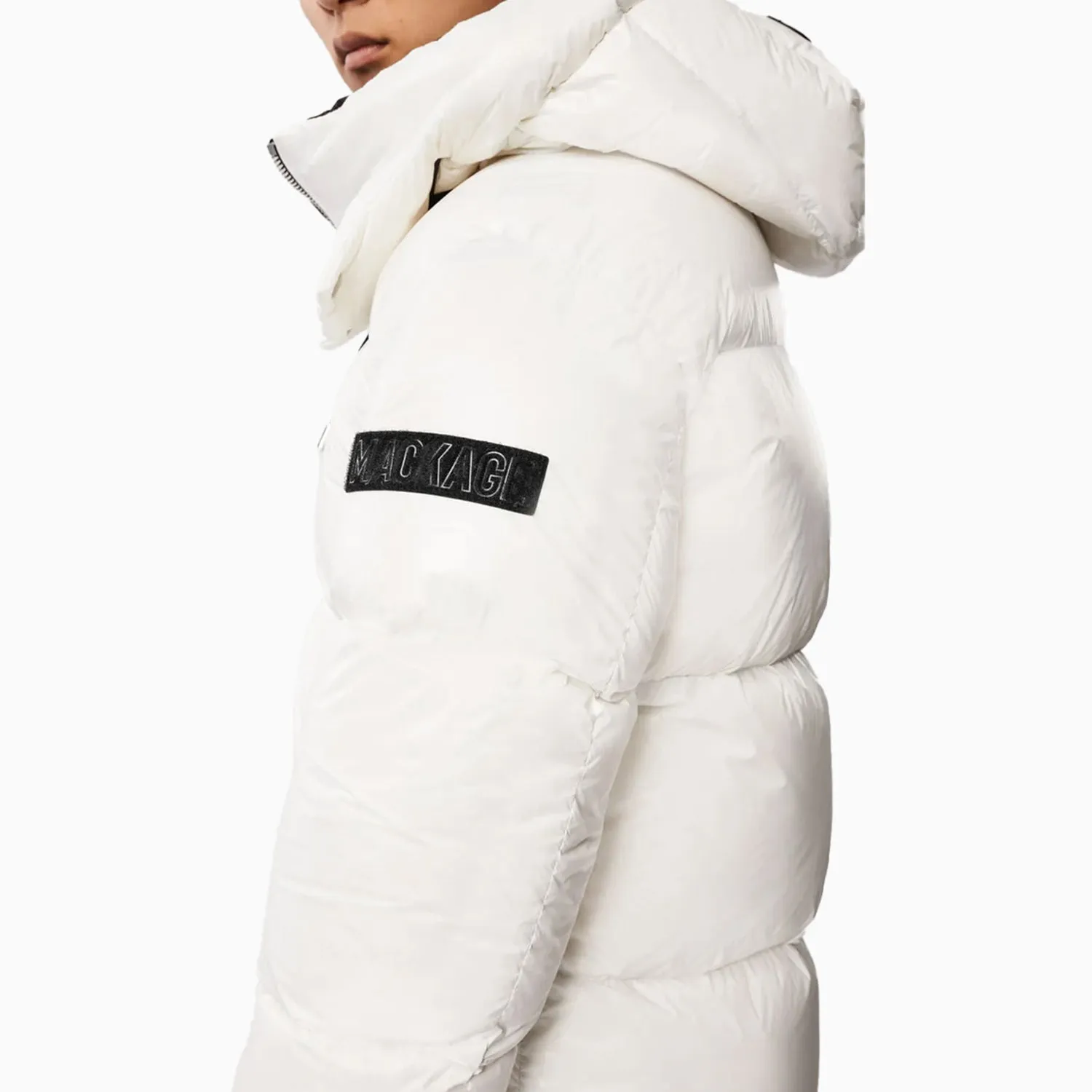 Men's KENT Lustrous Light Down Jacket With Hood