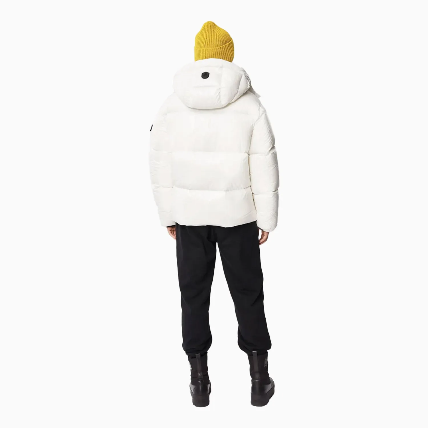 Men's KENT Lustrous Light Down Jacket With Hood