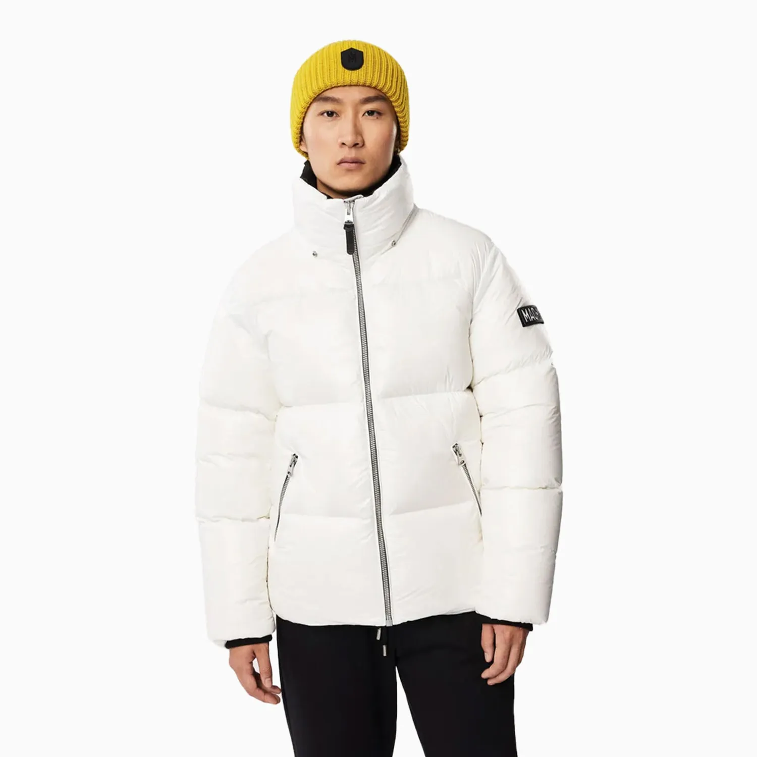 Men's KENT Lustrous Light Down Jacket With Hood