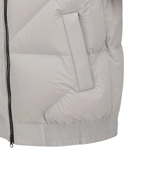 Men's Swing Down Puffer JK - Light Beige