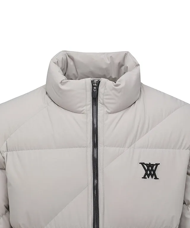 Men's Swing Down Puffer JK - Light Beige