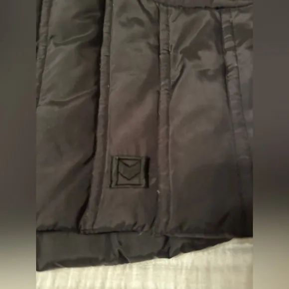 Michael Kors Raccoon Trim Down Puffer Coat - Size M