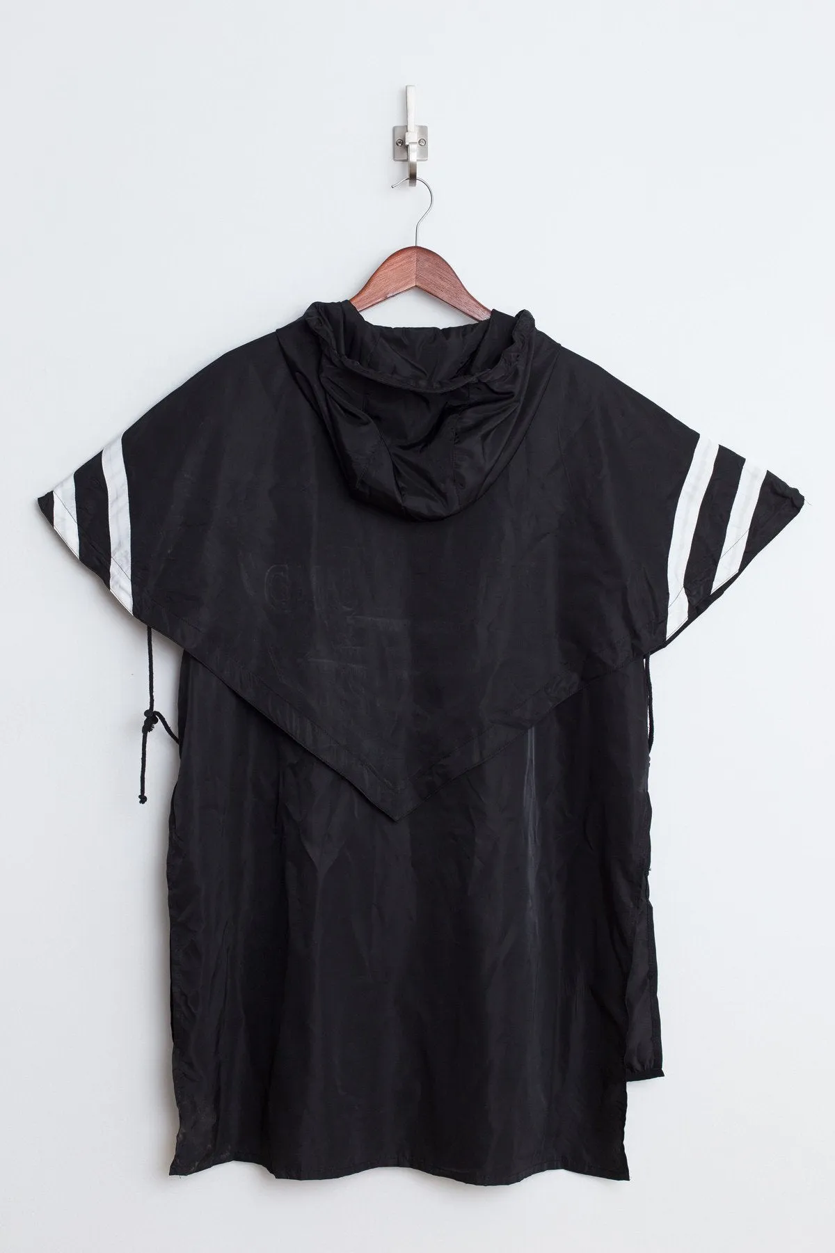 Midnight Rain Poncho in Black