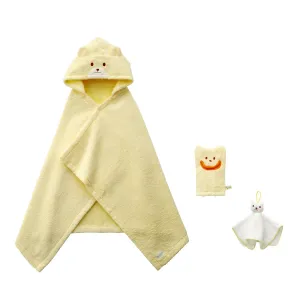 MIKIHOUSE FIRST BATH PONCHO SET