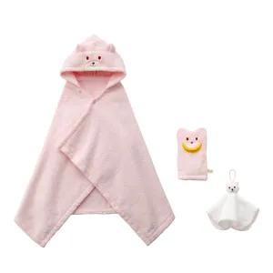 MIKIHOUSE FIRST BATH PONCHO SET