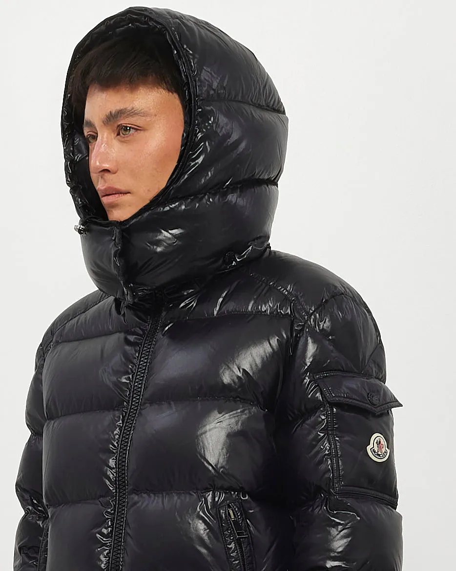 Moncler Black Down Maire Puffer Jacket - 2
