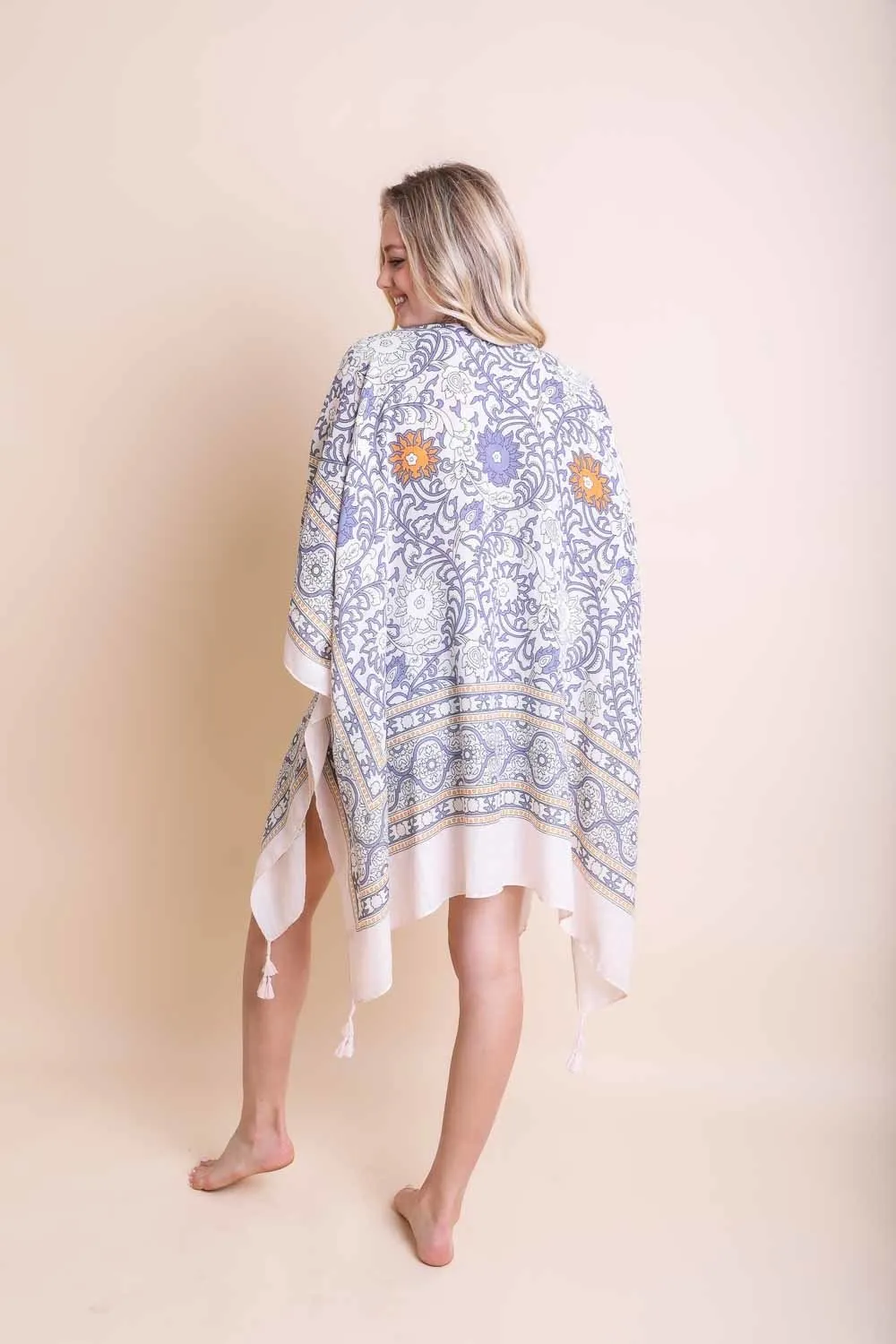 Moroccan Touch Tapestry Kimono - 4 colors