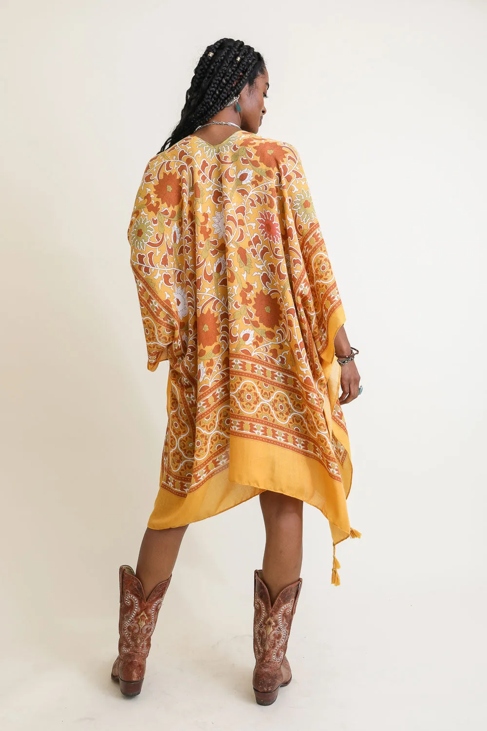Moroccan Touch Tapestry Kimono - 4 colors