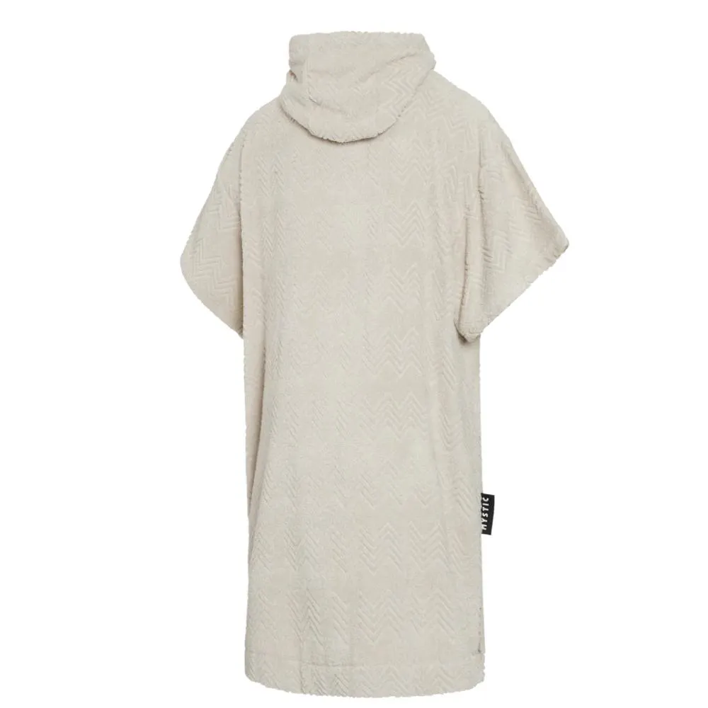 MYSTIC JACQUARD PONCHO OFF WHITE