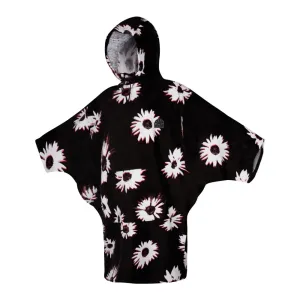 MYSTIC PONCHO WOMEN BLACK/WHITE