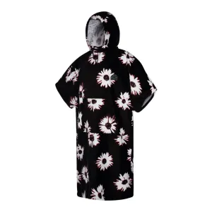 MYSTIC VELOUR PONCHO BLACK/WHITE