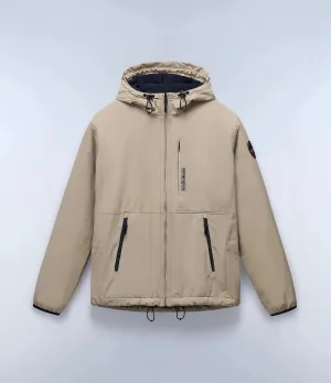 Napapijri Tundra Winter Jacket In Beige