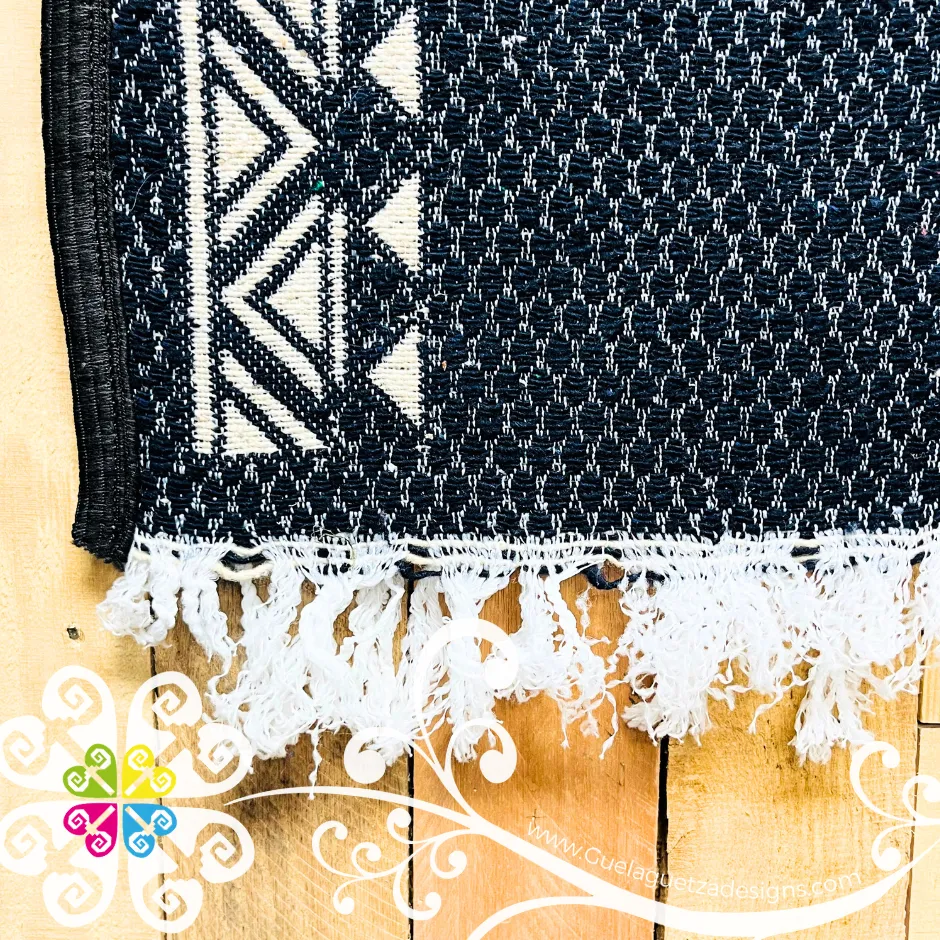 Navy Blue & Beige Gaban - Men Poncho