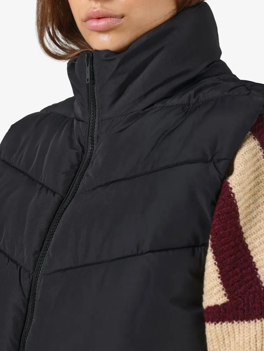 NOISY MAY Dalcon Short Puffer Vest