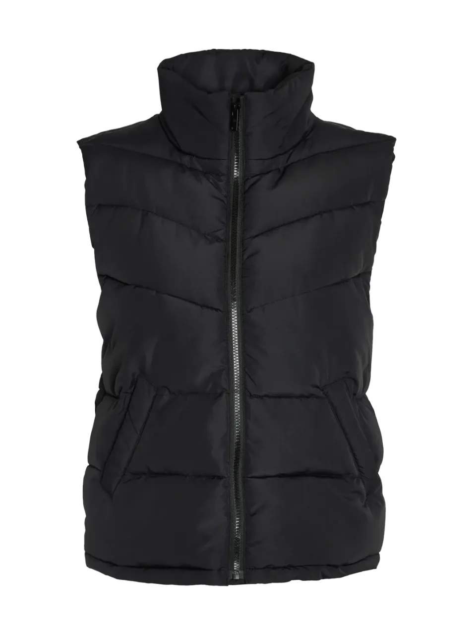 NOISY MAY Dalcon Short Puffer Vest
