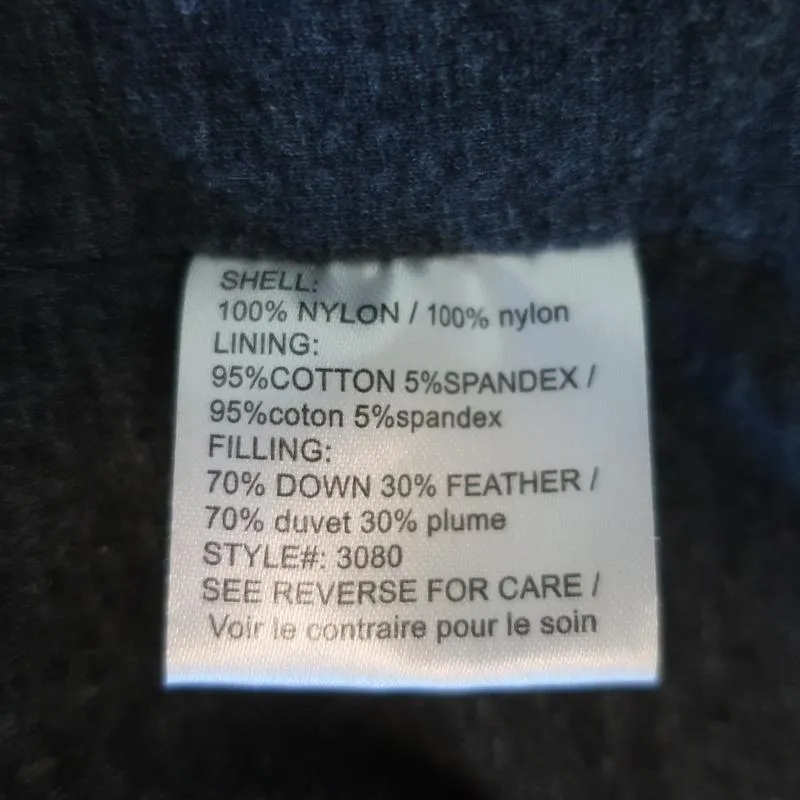 NSF Ollie Hooded Down Puffer Jacket Green Size Large