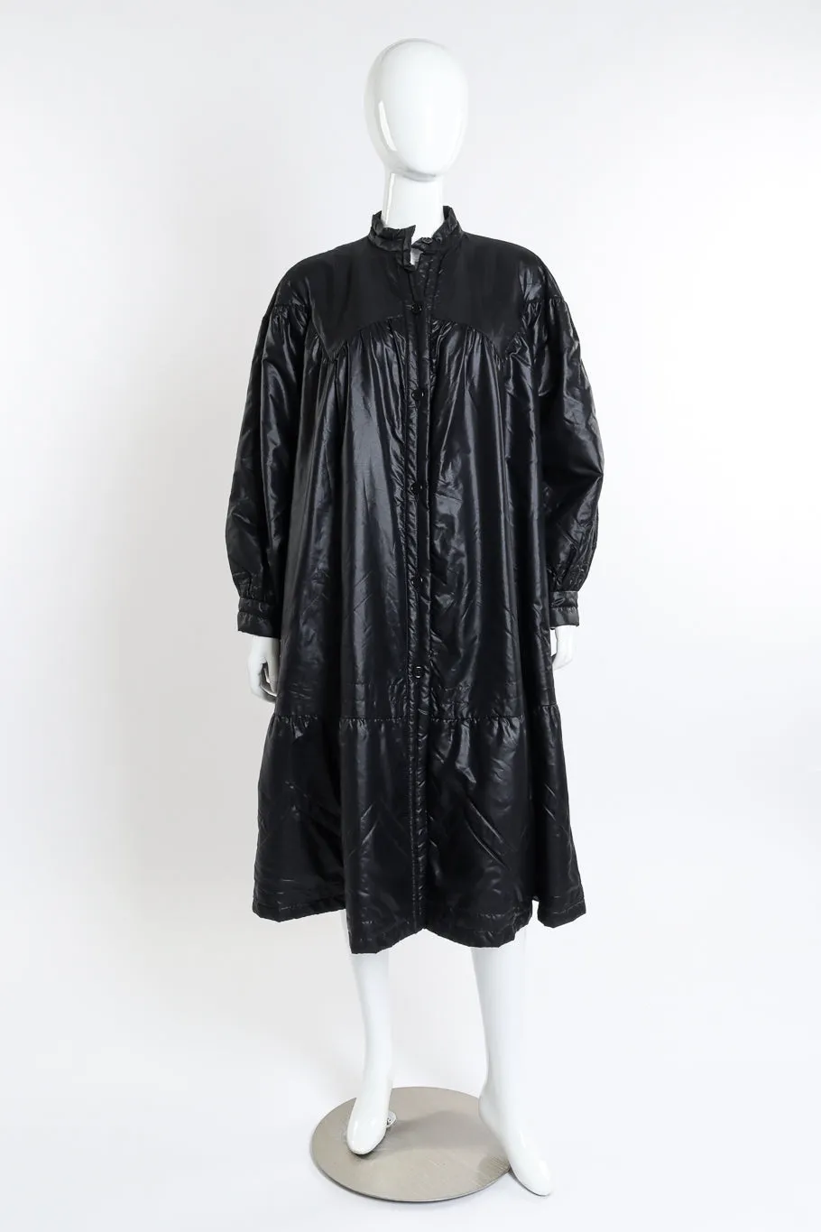 Nylon Puffer Coat