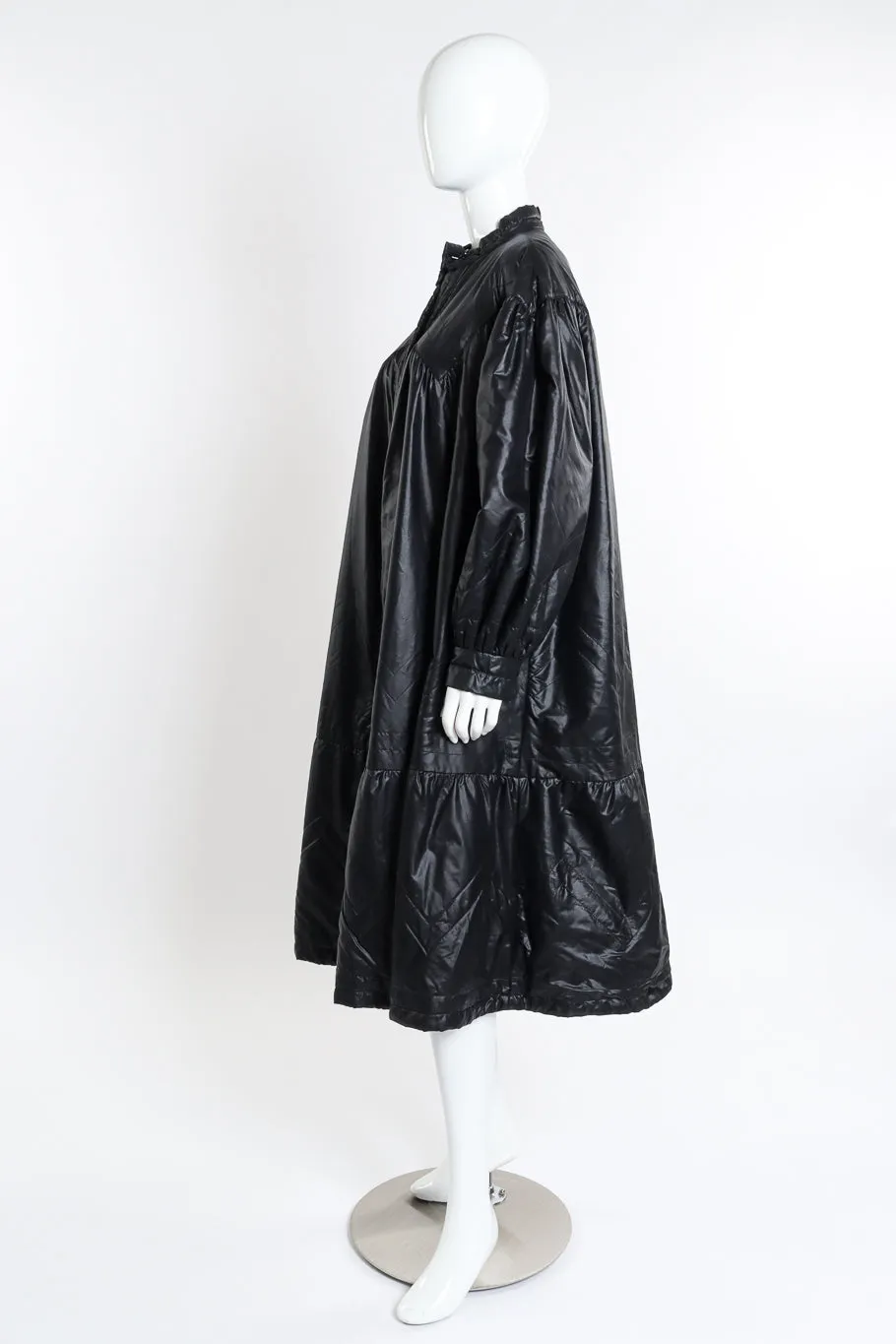 Nylon Puffer Coat
