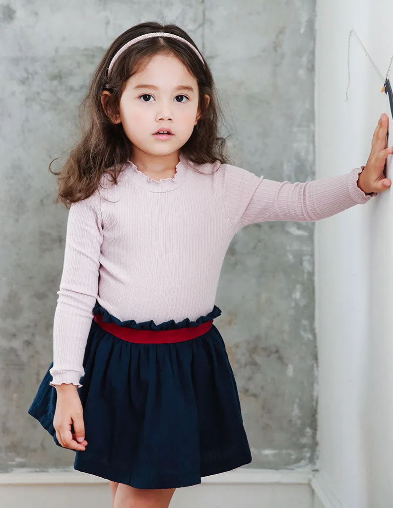 Obi Skirt Navy