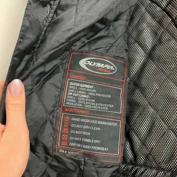 Olympia Moto Sports Racing Jacket Nylon