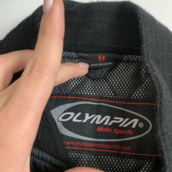 Olympia Moto Sports Racing Jacket Nylon