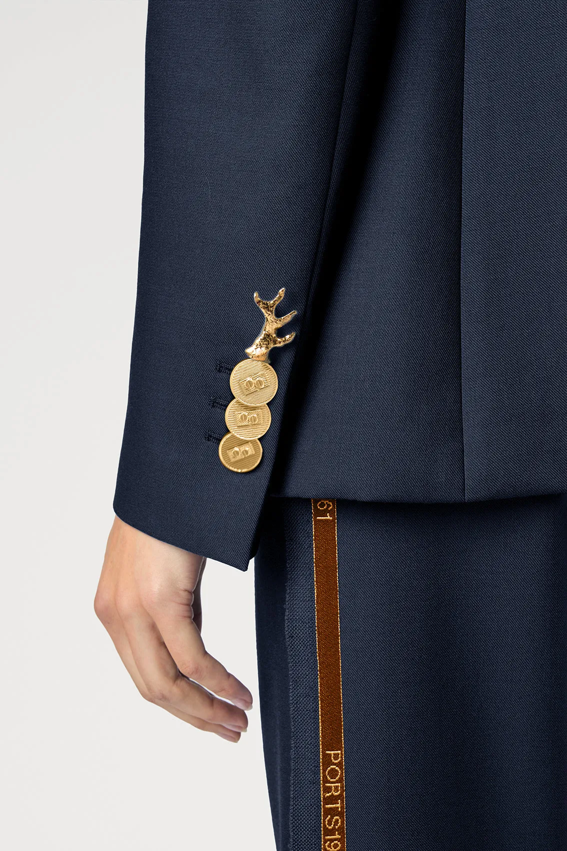 OPULENT PORTS 1961 BLAZER IN NAVY