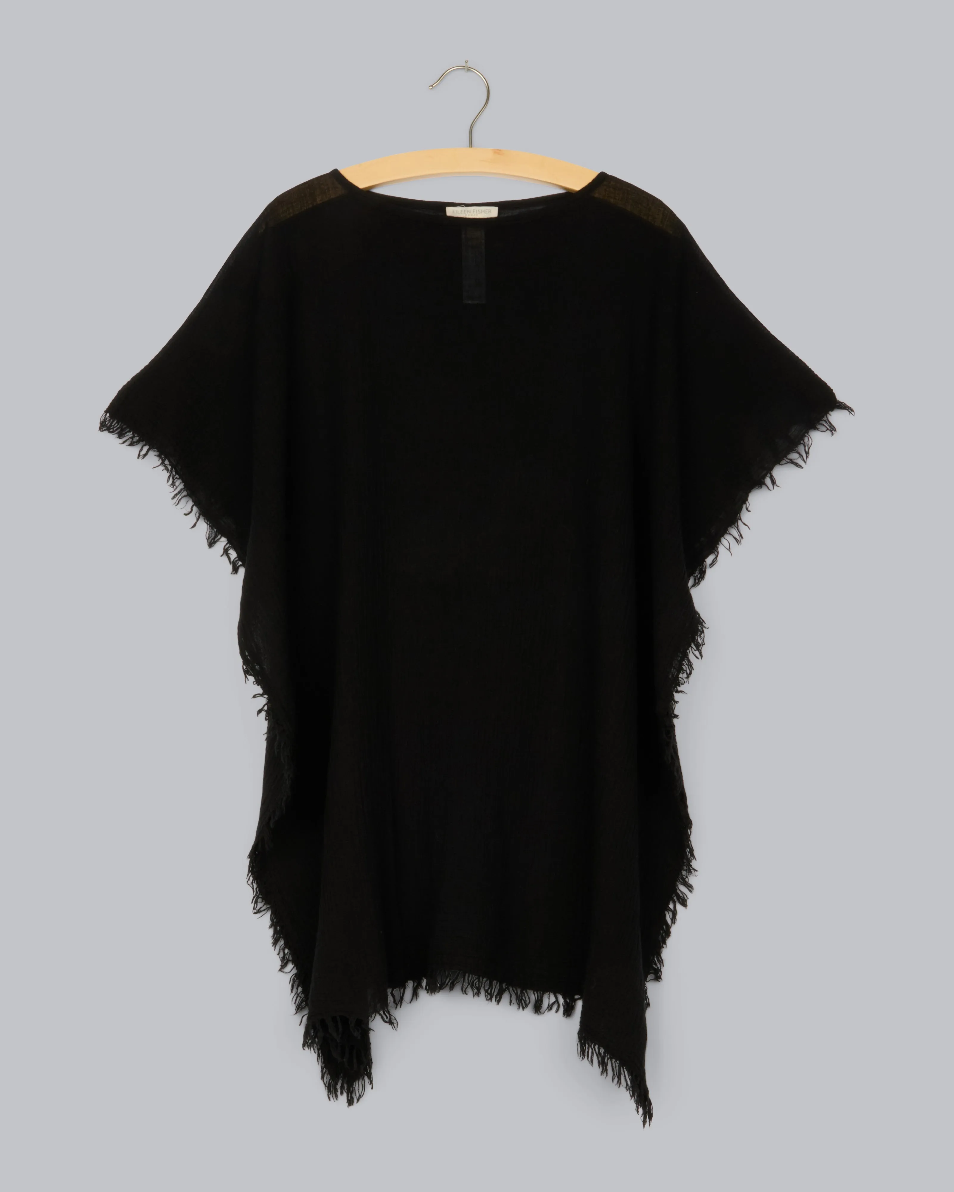 Organic Cotton Stretch Jersey Poncho