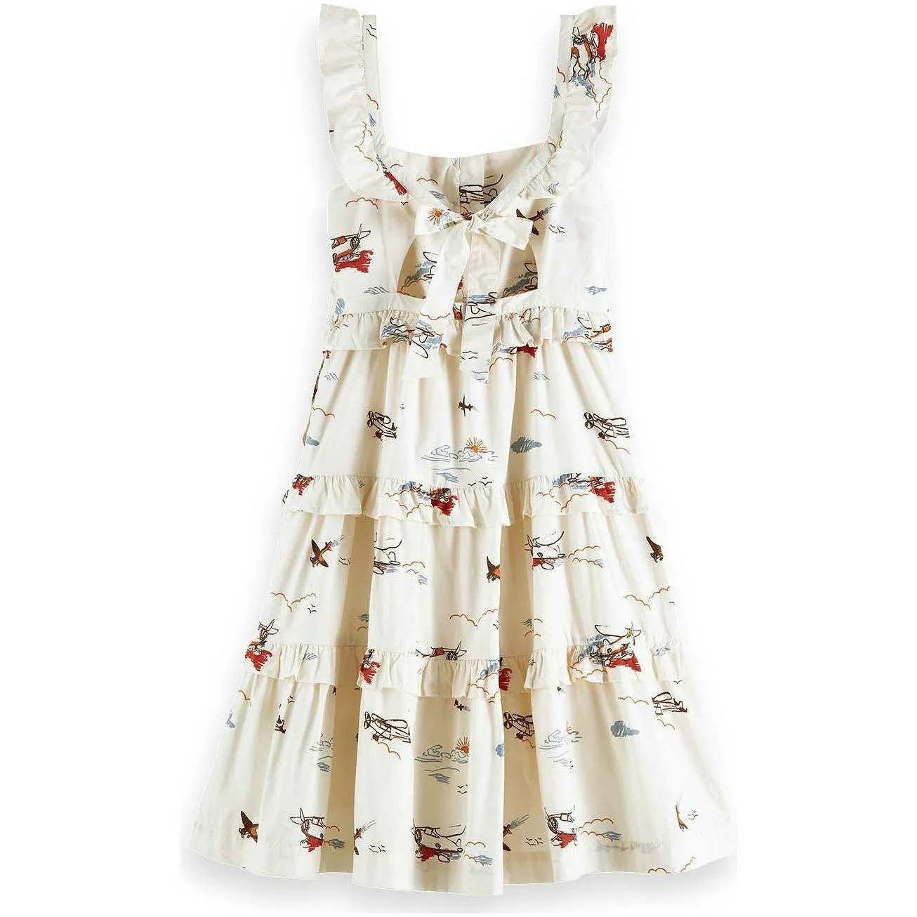 Organic Crispy Cotton Maxi Dress