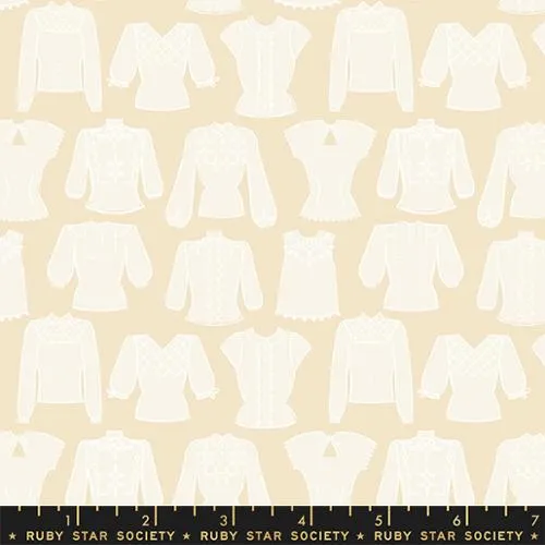Parchment Blouses Shirts Dresses - First Light - Quilting Cotton - 1/2 Meter