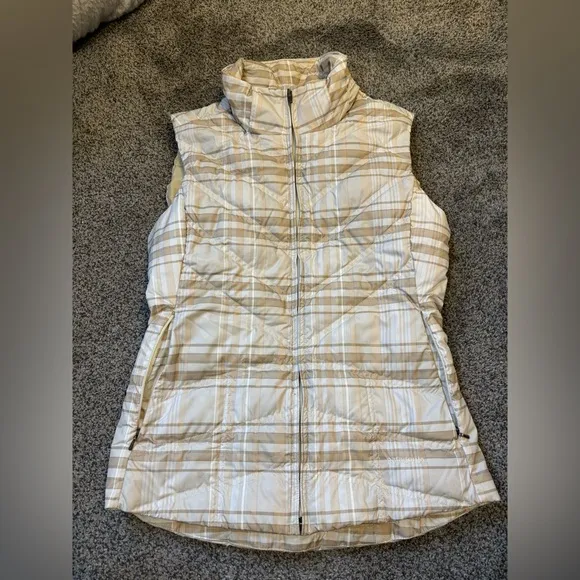 Patagonia Plaid Puffer Vest