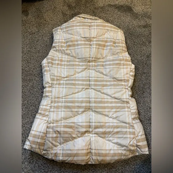 Patagonia Plaid Puffer Vest