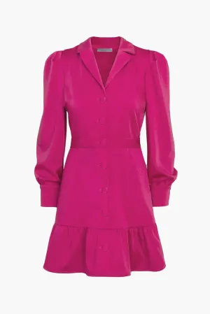Patricia Button Front Blazer Dress