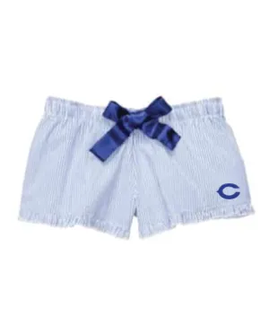 PJ SEERSUCKER BLUE SHORT