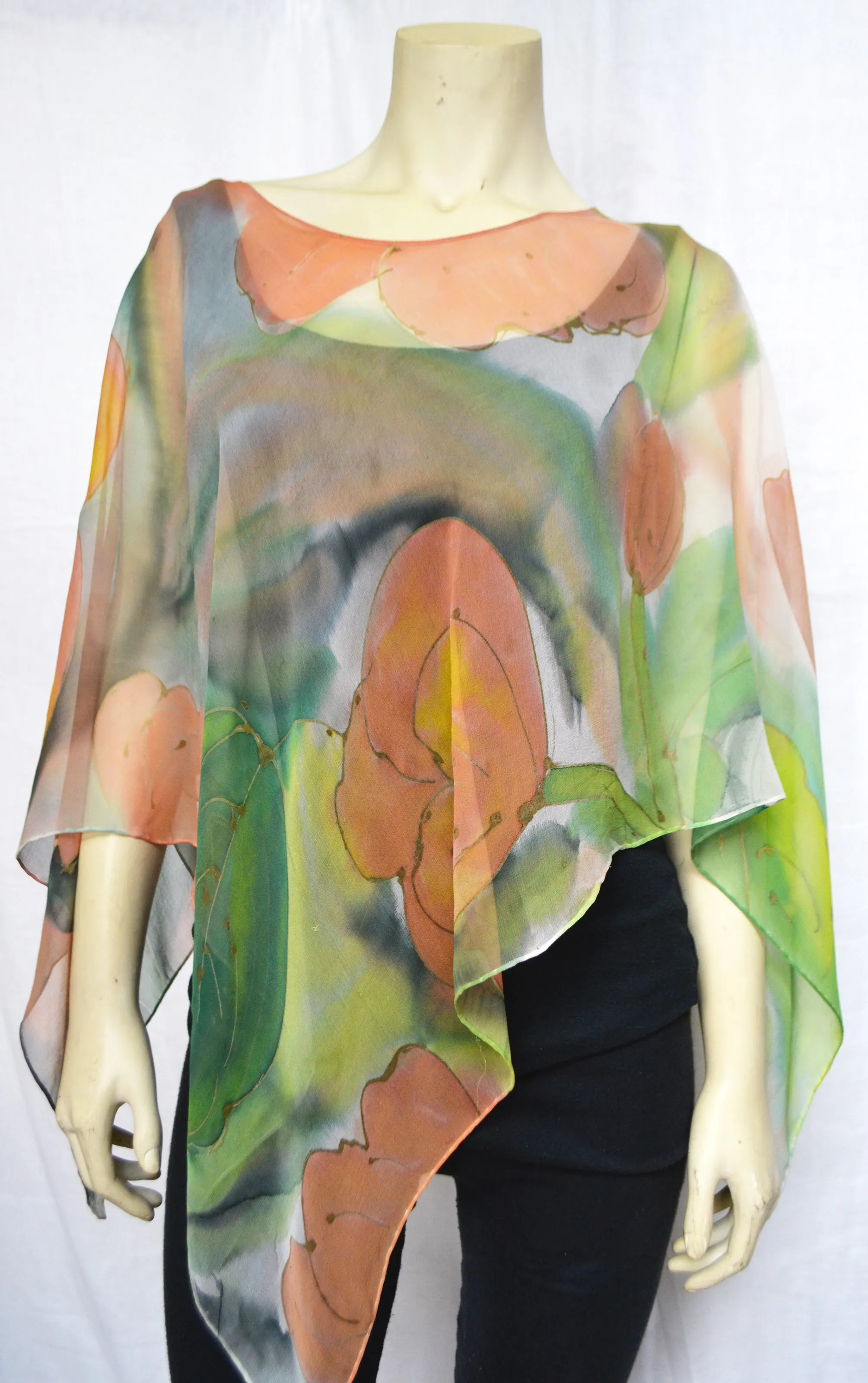 Poppy Poncho Scarf