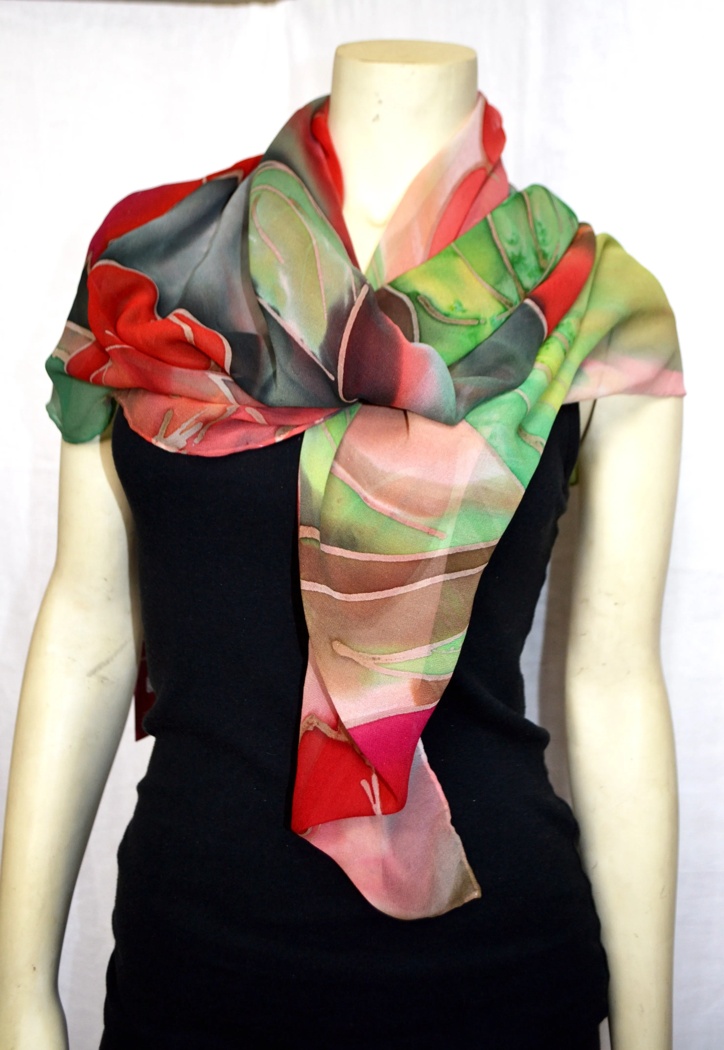 Poppy Poncho Scarf
