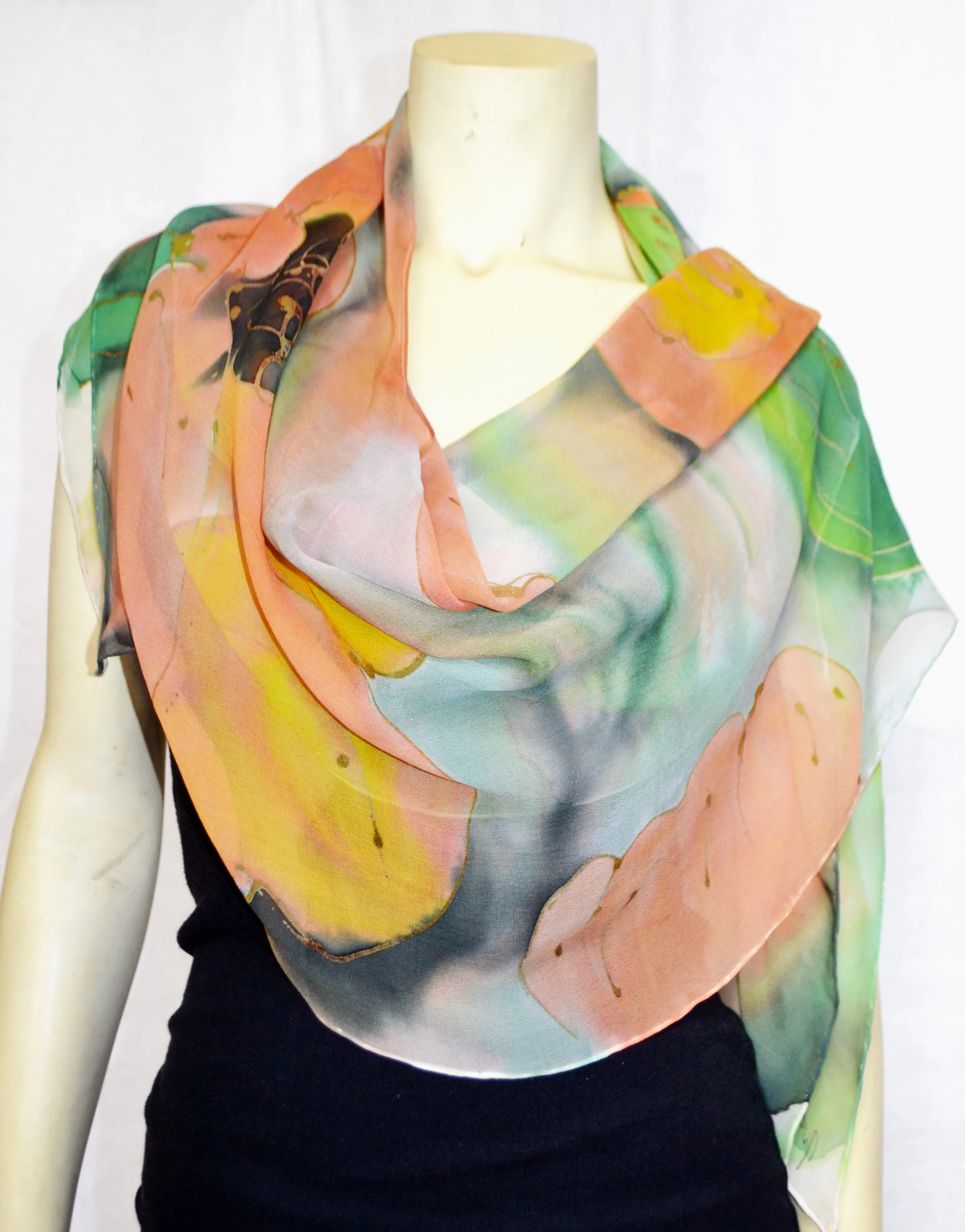 Poppy Poncho Scarf