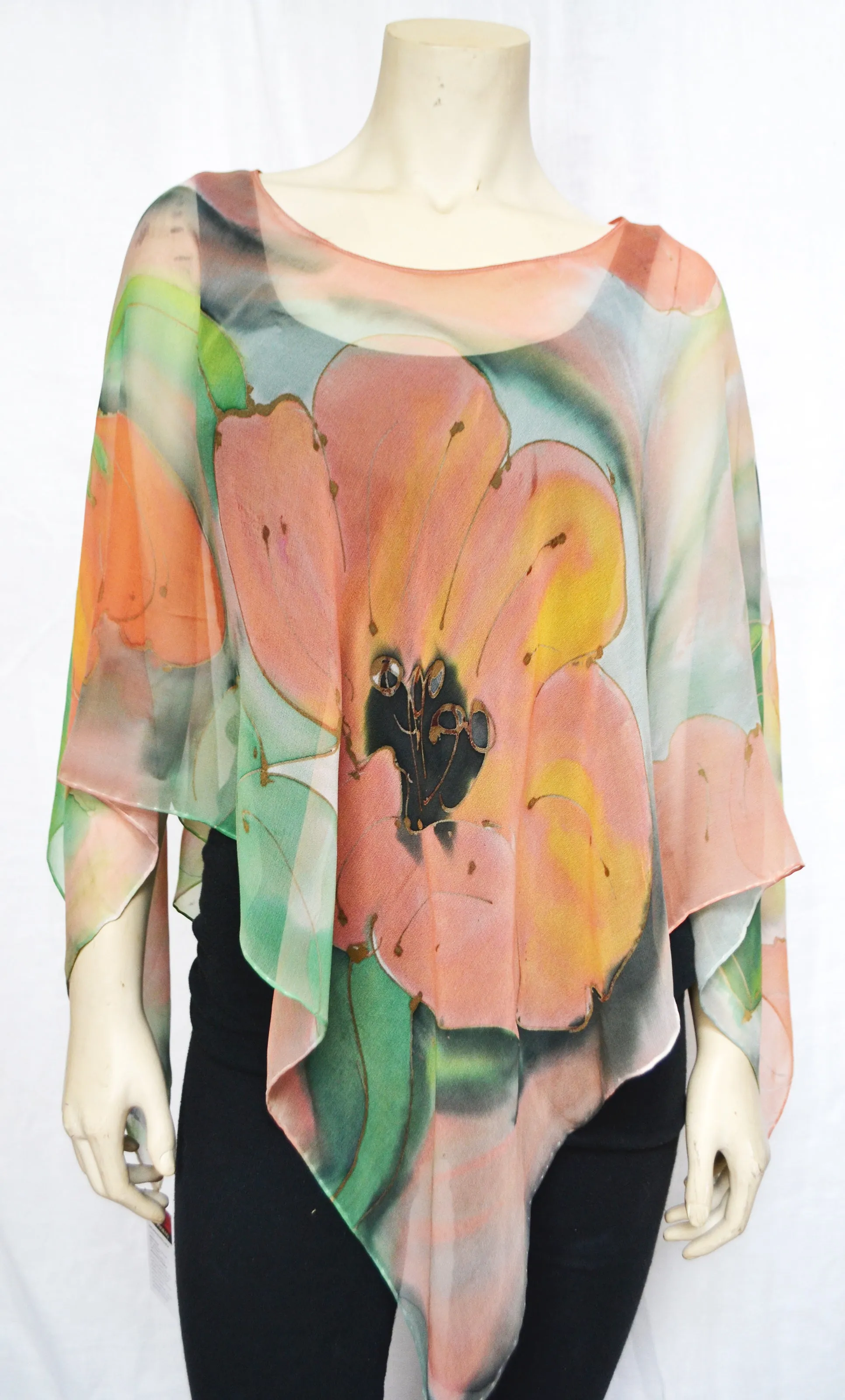 Poppy Poncho Scarf