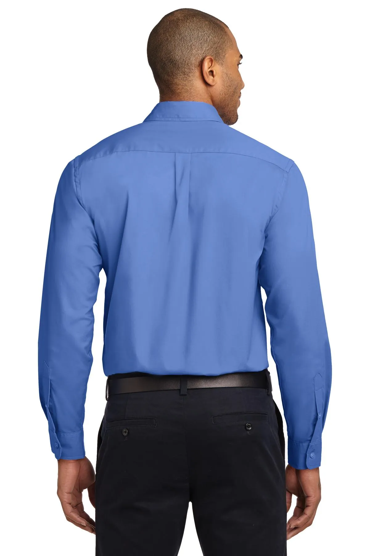 Port Authority Extended Size Long Sleeve Easy Care Shirt S608ES Ultramarine Blue