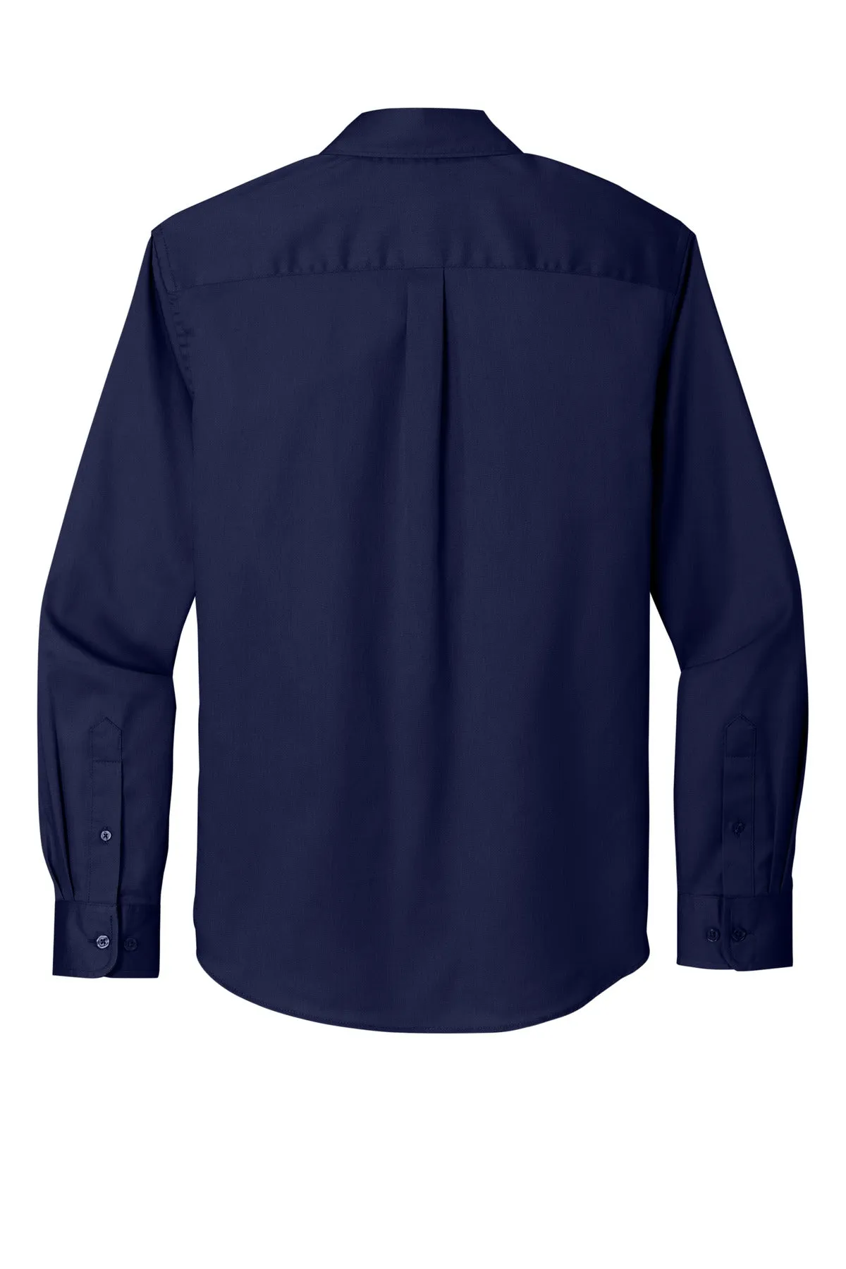 Port Authority Long Sleeve SuperPro React Twill Shirt. W808 True Navy